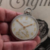Lord Elgin The Dress Pocket Watch Housed in this Stunning 14K White Gold Case