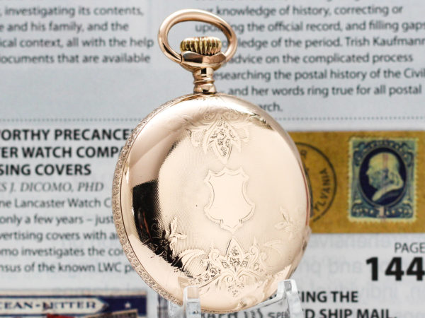 Illinois Dress Pocket Watch of the Day Housed in Beautiful Yellow Gold Fill Case