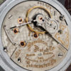 Pristine Hamilton Railroad Grade 940 Housed in the Popular Train Engraved Case