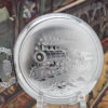 Pristine Hamilton Railroad Grade 940 Housed in the Popular Train Engraved Case