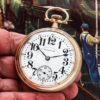 Rare Hamilton Railroad Grade 946 Housed in Stunning Yellow Gold Fill Case