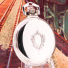 Rare Ball Hamilton Official Railroad Standard 999B Housed in White GF Ball Stirrup Bow Case