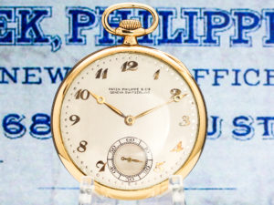 Patek Philippe Housed in 18K Gold with Original Box and Certificate of Origin/Warranty