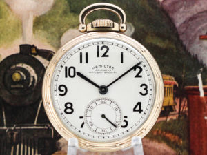 Rare Hamilton Railroad Grade 950B Housed in the Popular Hamilton Model A Case