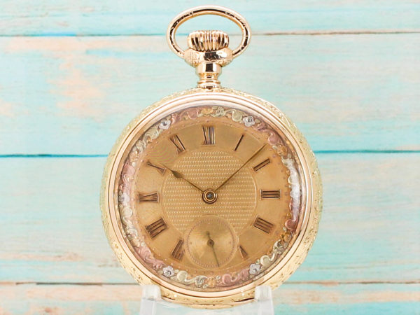 18K Gold Hamilton Pocket Watch
