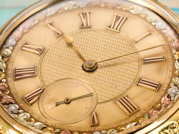 18K Gold Hamilton Pocket Watch