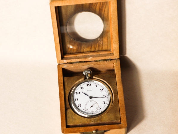 Beautifully Preserved Rolex WWII British Royal Navy Deck Pocket Watch