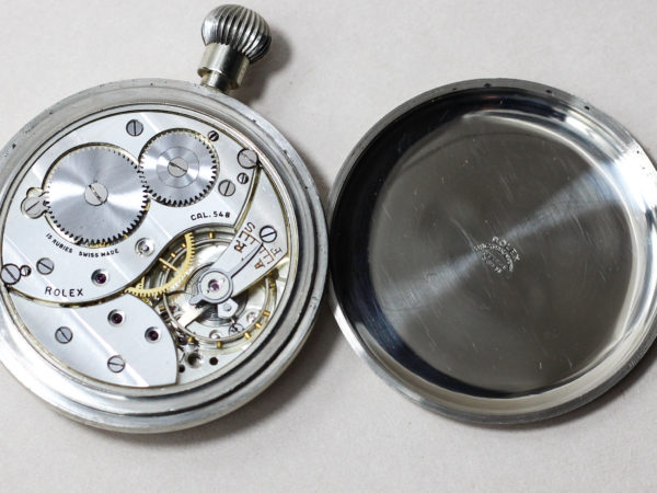 Beautifully Preserved Rolex WWII British Royal Navy Deck Pocket Watch