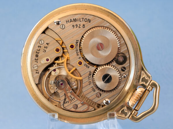 Hamilton Railway Special Grade 992B Housed In Desired Hamilton Model 17 Case