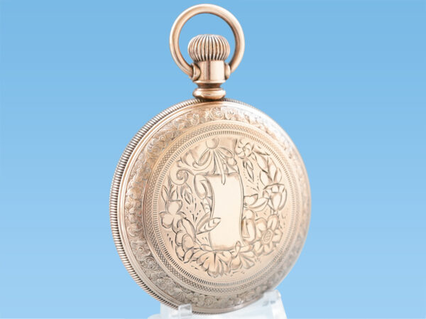 Illinois Watch Company for Wilson Brothers "King of the Road" Railroad Grade Pocket Watch
