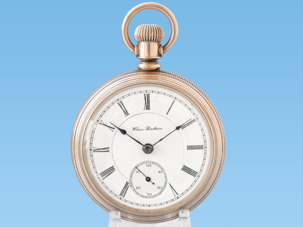 Illinois Watch Company for Wilson Brothers "King of the Road" Railroad Grade Pocket Watch