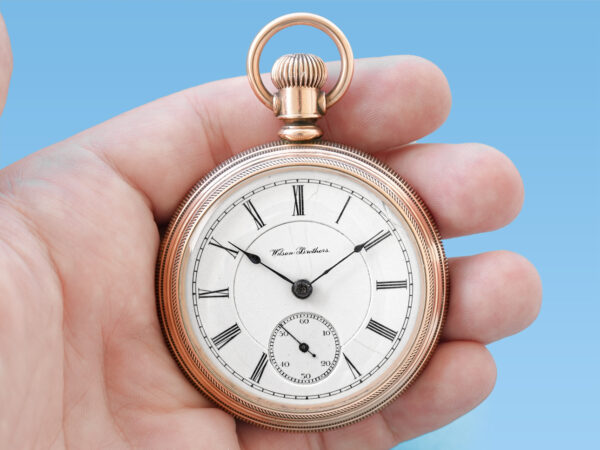 Illinois Watch Company for Wilson Brothers "King of the Road" Railroad Grade Pocket Watch