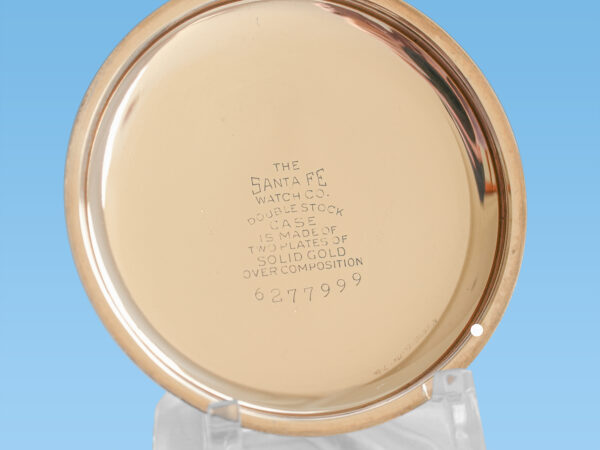 Santa Fe Special Railroad Grade 21 Jewel Faced with the Desired Montgomery Dial