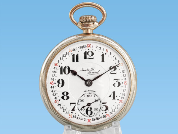 Santa Fe Special Railroad Grade 21 Jewel Faced with the Desired Montgomery Dial