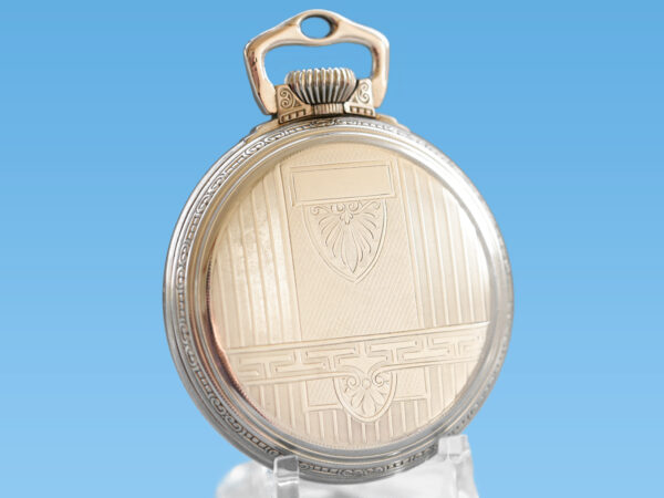 Rare Ball Hamilton Official Railroad Standard 999B Housed in White GF Ball Stirrup Bow Case
