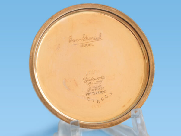 Illinois Bunn Special Type III 60 Hour Housed in Bunn Special 10K Gold Fill Case