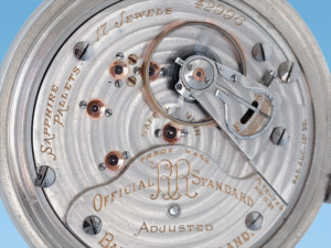 Rare Ball Hamilton Official Standard Railroad Grade 999B Loaner Pocket Watch