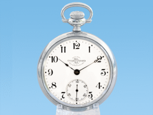 Rare Ball Hamilton Official Standard Railroad Grade 999B Loaner Pocket Watch