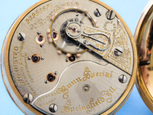 Illinois Railroad Grade 23 Jewel Bunn Special Faced with Rare Ferguson Railroad Dial