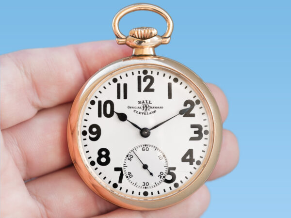 Ball Waltham Railroad Pocket Watch Grade 999P Service Timepiece of the Early Railroads