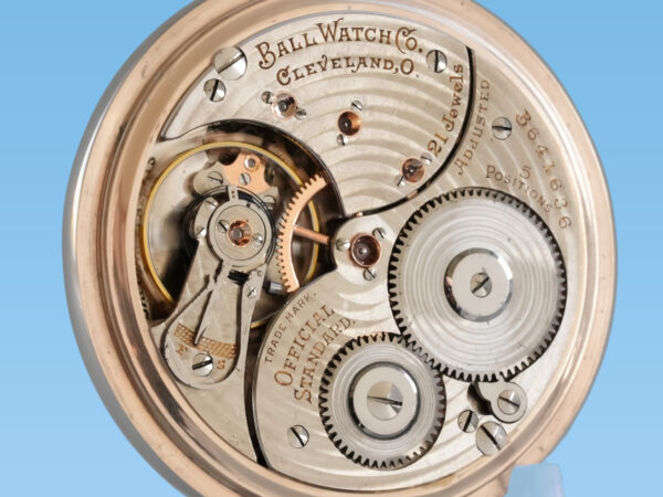 Ball Waltham Railroad Pocket Watch Grade 999P Service Timepiece of the Early Railroads